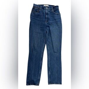 Abercrombie & Fitch Jeans Women 28 2 Crossover The 90s Straight Ultra High Rise